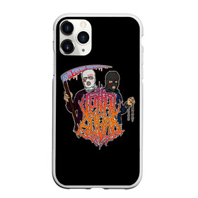 Чехол для iPhone 11 Pro матовый с принтом Velial Squad в Курске, Силикон |  | horror | music | rap | redvelsqd | rock | музыка | рок | рэп | хоррор