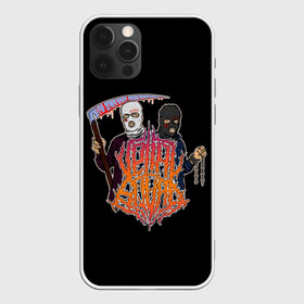 Чехол для iPhone 12 Pro с принтом Velial Squad в Курске, силикон | область печати: задняя сторона чехла, без боковых панелей | horror | music | rap | redvelsqd | rock | музыка | рок | рэп | хоррор
