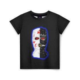 Детская футболка 3D с принтом Velial Squad в Курске, 100% гипоаллергенный полиэфир | прямой крой, круглый вырез горловины, длина до линии бедер, чуть спущенное плечо, ткань немного тянется | horror | music | rap | redvelsqd | rock | музыка | рок | рэп | хоррор