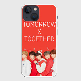 Чехол для iPhone 13 mini с принтом TOMORROW X TOGETHER в Курске,  |  | beomgyu | hueningkai | k pop | korean | kpop | soobin | taehyun | tomorrow x together | txt | yeonjun | бомгю | ёнджун | корея | поп | субин | техен | тэхён | хюнин кай