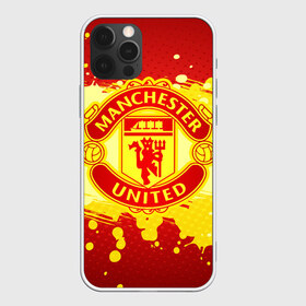 Чехол для iPhone 12 Pro Max с принтом Манчестер Юнайтед в Курске, Силикон |  | manchester | manchester united | mufc | red devils | красные дьяволы | манчестер | манчестер юнайтед | фанатская | футбольная | футбольный клуб | юнайтед