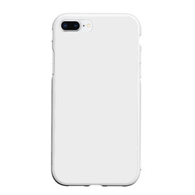 Чехол для iPhone 7Plus/8 Plus матовый с принтом Без дизайна в Курске, Силикон | Область печати: задняя сторона чехла, без боковых панелей | Тематика изображения на принте: transparent | арта | без рисунка | принта | просто | пустой