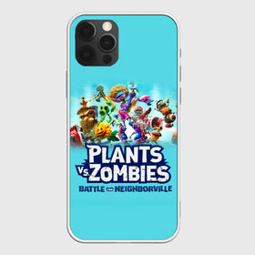 Чехол для iPhone 12 Pro Max с принтом Plants vs Zombies в Курске, Силикон |  | battle | game | plants vs zombies | plants vs zombies battle for neighborville | zombie | битва | битва за нейборвиль | зомби | игра | надпись | растения | растения против зомби