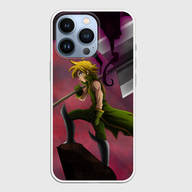 Чехол для iPhone 13 Pro с принтом Meliodas с большим топором в Курске,  |  | deadly | dragon | meliodafu | meliodas | seven | sins | wrath | гнев | грехов | дракон | мелиодас | семь