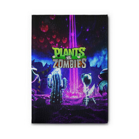 Обложка для автодокументов с принтом PLANTS VS.ZOMBIES в Курске, натуральная кожа |  размер 19,9*13 см; внутри 4 больших “конверта” для документов и один маленький отдел — туда идеально встанут права | garden warfare | plants | plants vs. zombies | plants vs. zombies: garden warfare | popcap | zombies | кактус | картошка | подсолнух | растения против зомби | сад