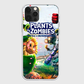 Чехол для iPhone 12 Pro Max с принтом Plants vs Zombies в Курске, Силикон |  | Тематика изображения на принте: plants vs zombies | pvz | зомби | игра | растения | растения против зомби