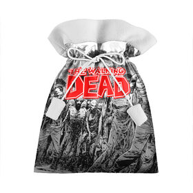 Подарочный 3D мешок с принтом Walking Dead [2] в Курске, 100% полиэстер | Размер: 29*39 см | Тематика изображения на принте: walking dead | зомби | ходячие мертвецы