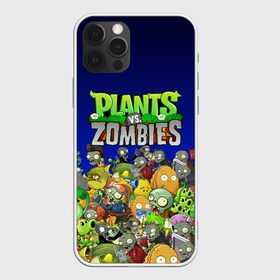 Чехол для iPhone 12 Pro Max с принтом PLANTS VS ZOMBIES в Курске, Силикон |  | Тематика изображения на принте: battle | plants | plants vs zombies | pvsz | vs | zombies | растения против зомби