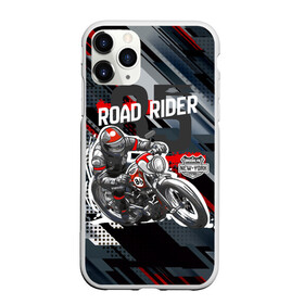 Чехол для iPhone 11 Pro Max матовый с принтом Road Rider Мотоциклист в Курске, Силикон |  | moto | motobike | road rider | гонка | гонщик | мото | мотоцикл | мотоциклист