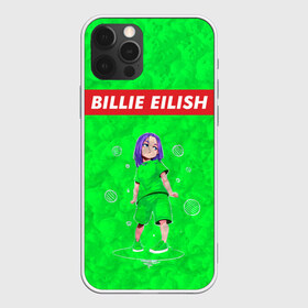 Чехол для iPhone 12 Pro Max с принтом BILLIE EILISH GREEN в Курске, Силикон |  | bad guy | billie | eilish | ocean eyes | айлиш | билли | девушка | певица | эйлиш