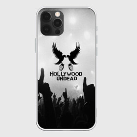 Чехол для iPhone 12 Pro с принтом HOLLYWOOD UNDEAD в Курске, силикон | область печати: задняя сторона чехла, без боковых панелей | charlie scene | danny | funny man | hollywood undead | j dog | johnny 3 tears | logo | music | rock | альтернатива | металл | музыка | музыкальный | рок