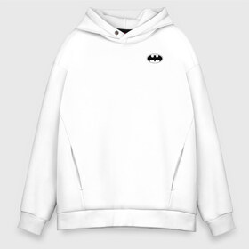 Мужское худи Oversize хлопок с принтом The caped crusader в Курске, френч-терри — 70% хлопок, 30% полиэстер. Мягкий теплый начес внутри —100% хлопок | боковые карманы, эластичные манжеты и нижняя кромка, капюшон на магнитной кнопке | Тематика изображения на принте: batman | dc | dc джокер | detective comics | harley | joker | shtatbat | the joker | бетмен | джокер | злодей | харли