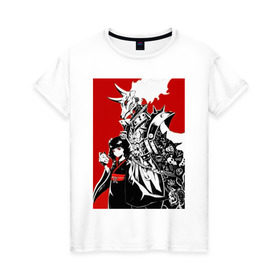 Женская футболка хлопок с принтом Babymetal fan art в Курске, 100% хлопок | прямой крой, круглый вырез горловины, длина до линии бедер, слегка спущенное плечо | heavy | japan | kawaii | metal | music | rock | кавай | метал | музыка | рок | хэви | япония