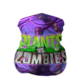 Бандана-труба 3D с принтом Plants vs. Zombies в Курске, 100% полиэстер, ткань с особыми свойствами — Activecool | плотность 150‒180 г/м2; хорошо тянется, но сохраняет форму | 2 | battle | defense | for | garden | mod | neighborville | pvz | tower | warfare | битва | дзен | за | зомби | пвз | против | растения | сад