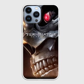 Чехол для iPhone 13 Pro Max с принтом Terminator Dark Fate в Курске,  |  | dark fate | ill be back | terminator | арнольд шварценеггер | киборг | надпись | темные судьбы | терминатор | терминатор 2019 | терминатор темные судьбы | фильм | шварцнегер