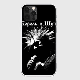 Чехол для iPhone 12 Pro Max с принтом Король и Шут + Анархия (спина) в Курске, Силикон |  | skull | киш | король | король и шут | михаил горшенев | черепа | шут