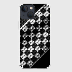 Чехол для iPhone 13 mini с принтом Finish в Курске,  |  | Тематика изображения на принте: 3d | texture | абстракт | абстракция | авто | гонка | гонщик | клетки | линии | мото | скорость | старт | текстура | узор | финиш | финишная прямая