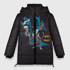 Женская зимняя куртка 3D с принтом Batman classic в Курске, верх — 100% полиэстер; подкладка — 100% полиэстер; утеплитель — 100% полиэстер | длина ниже бедра, силуэт Оверсайз. Есть воротник-стойка, отстегивающийся капюшон и ветрозащитная планка. 

Боковые карманы с листочкой на кнопках и внутренний карман на молнии | bat man | batman | batman comics | caped crusader | comics | dark knight | shtatbat | бетмен | брюс уэйн | бэт мен | бэтмен | тёмный рыцарь
