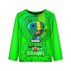 Детский лонгслив 3D с принтом Brawl Stars LEON в Курске, 100% полиэстер | длинные рукава, круглый вырез горловины, полуприлегающий силуэт
 | brawl | brawl stars | crow | leon | stars | бравл | бравл старс | браво старс | игра | компьютерная | кров | леон | онлайн | старс