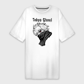 Платье-футболка хлопок с принтом Токийский гуль в Курске,  |  | anime | tokyo ghoul | аниме | анимэ | гули | канеки кен | кузен йошимура | наки | нишики нишио | ренджи йомо | ризе камиширо | токийский гуль | тоука киришима | ута | хинами фуэгучи | шуу цукияма