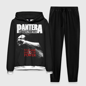 Мужской костюм 3D (с толстовкой) с принтом Pantera в Курске,  |  | american | anselmo | havy metal | pantera | philip anselmo | trash metal | ансельмо | пантера | фил ансельмо