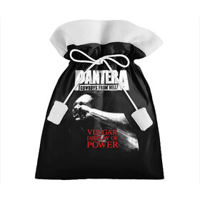 Подарочный 3D мешок с принтом Pantera в Курске, 100% полиэстер | Размер: 29*39 см | Тематика изображения на принте: american | anselmo | havy metal | pantera | philip anselmo | trash metal | ансельмо | пантера | фил ансельмо