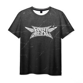 Мужская футболка 3D с принтом BABYMETAL в Курске, 100% полиэфир | прямой крой, круглый вырез горловины, длина до линии бедер | babymetal | j pop | japan | бэбиметал | дэт метал | каваий метал | моа кикути | судзука накамото | юи мидзуно | япония