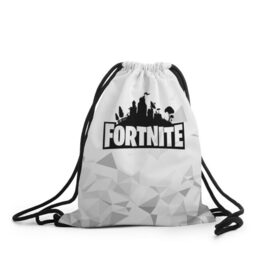 Рюкзак-мешок 3D с принтом FORTNITE в Курске, 100% полиэстер | плотность ткани — 200 г/м2, размер — 35 х 45 см; лямки — толстые шнурки, застежка на шнуровке, без карманов и подкладки | fnchap2 | fortnite | fortnite 2 | fortnite x | marshmello | маршмелло | фортнайт | фортнайт 2 | фортнайт глава 2