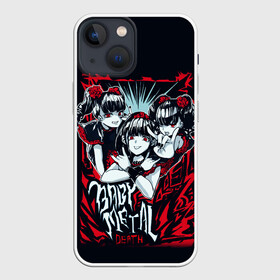 Чехол для iPhone 13 mini с принтом BABYMETAL в Курске,  |  | babymetal | j pop | japan | бэбиметал | дэт метал | каваий метал | моа кикути | судзука накамото | юи мидзуно | япония