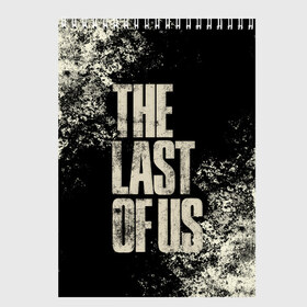 Скетчбук с принтом THE LAST OF US в Курске, 100% бумага
 | 48 листов, плотность листов — 100 г/м2, плотность картонной обложки — 250 г/м2. Листы скреплены сверху удобной пружинной спиралью | game | horror | survival horror | the last | the last of us | the last of us remastered | игра | компьютерная игра | экшн