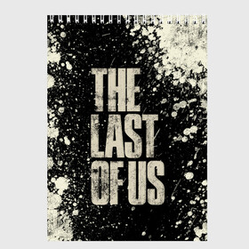 Скетчбук с принтом THE LAST OF US в Курске, 100% бумага
 | 48 листов, плотность листов — 100 г/м2, плотность картонной обложки — 250 г/м2. Листы скреплены сверху удобной пружинной спиралью | game | horror | survival horror | the last | the last of us | the last of us remastered | игра | компьютерная игра | экшн