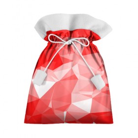 Подарочный 3D мешок с принтом Красные полигоны в Курске, 100% полиэстер | Размер: 29*39 см | abstract | abstraction | color | geometry | paitnt | polygon | polygonal | psy | абстракция | геометрия | краски | неоновые | полигоны | психоделика