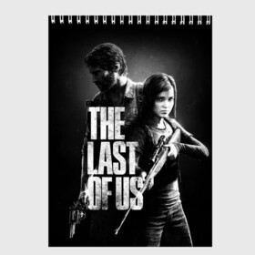 Скетчбук с принтом THE LAST OF US в Курске, 100% бумага
 | 48 листов, плотность листов — 100 г/м2, плотность картонной обложки — 250 г/м2. Листы скреплены сверху удобной пружинной спиралью | fireflies | look for the light | the last of us | джоэл | игры | одни из нас | цикады | элли