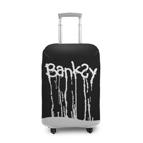 Чехол для чемодана 3D с принтом Banksy в Курске, 86% полиэфир, 14% спандекс | двустороннее нанесение принта, прорези для ручек и колес | art | banksy | street | street art | арт | бэнкси | стрит | стрит арт