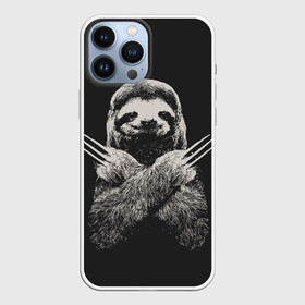 Чехол для iPhone 13 Pro Max с принтом Slotherine в Курске,  |  | animals | wolverine | ленивец | росомаха