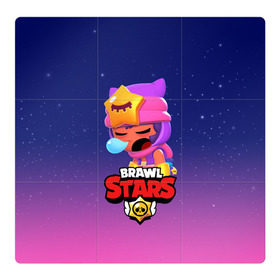 Магнитный плакат 3Х3 с принтом BRAWL STARS - SANDY в Курске, Полимерный материал с магнитным слоем | 9 деталей размером 9*9 см | Тематика изображения на принте: brawl | bull | colt | crow | game | games | leon | online | penny | poco | sandy | shelly | spike | star | stars | wanted | брав | бравл | браво | звезда | звезды | игра | игры | лого | онлайн | сенди | старс | сэнди