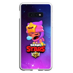 Чехол для Samsung S10E с принтом SANDY SPACE (Brawl Stars) в Курске, Силикон | Область печати: задняя сторона чехла, без боковых панелей | brawl | bull | colt | crow | game | games | leon | online | penny | poco | sandy | shelly | spike | star | stars | wanted | брав | бравл | браво | звезда | звезды | игра | игры | лого | онлайн | сенди | старс | сэнди