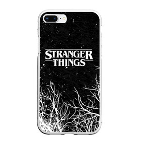 Чехол для iPhone 7Plus/8 Plus матовый с принтом STRANGER THINGS ОЧЕНЬ СТРАННЫЕ ДЕЛА в Курске, Силикон | Область печати: задняя сторона чехла, без боковых панелей | 11 | stranger things | одди | одиннадцатая | очень странные дела | сериалы