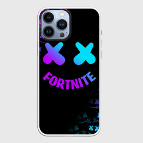 Чехол для iPhone 13 Pro Max с принтом FORTNITE x MARSHMELLO в Курске,  |  | fortnite | fortnite 2 | fortnite x маршмелло | ikonik | marshmello | ninja | ninja streamer | иконик | ниндзя | фортнайт | фортнайт 2 | фортнайт глава 2