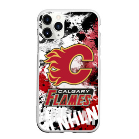 Чехол для iPhone 11 Pro матовый с принтом Калгари Флэймз в Курске, Силикон |  | calgary | calgary flames | flames | hockey | nhl | калгари | калгари флэймз | нхл | спорт | флэймз | хоккей | шайба