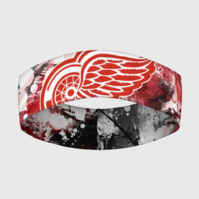 Повязка на голову 3D с принтом Детройт Ред Уингз в Курске,  |  | detroit | detroit red wings | hockey | nhl | red wings | usa | детройд | детройт | детройт ред уингз | нхл | ред уингз | спорт | сша | хоккей | шайба