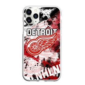 Чехол для iPhone 11 Pro матовый с принтом Детройт Ред Уингз в Курске, Силикон |  | detroit | detroit red wings | hockey | nhl | red wings | usa | детройд | детройт | детройт ред уингз | нхл | ред уингз | спорт | сша | хоккей | шайба