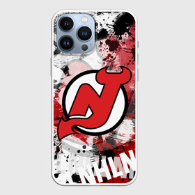 Чехол для iPhone 13 Pro Max с принтом Нью Джерси Девилз в Курске,  |  | devils | hockey | new jersey | new jersey devils | nhl | usa | девилз | нхл | нью джерси | нью джерси девилз | спорт | сша | хоккей | шайба