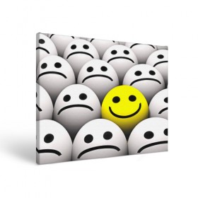 Холст прямоугольный с принтом EMOJI 2019 в Курске, 100% ПВХ |  | emoji | настроение | позитив | смайлики | смайлы | стикеры | текстура смайл | улыбки | фон смайл | эмодзи
