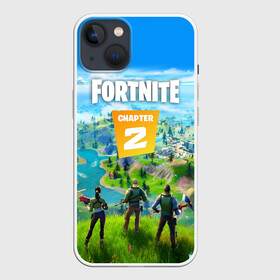 Чехол для iPhone 13 с принтом FORTNITE 2 ЧАСТЬ (2 СТОРОНЫ) в Курске,  |  | 1 сезон | 11 сезон | 2 часть | battle | chapter 2 | fort | fortnite | fortnite 2 | royale | season 11 | битва | королевская | форт | фортнайт