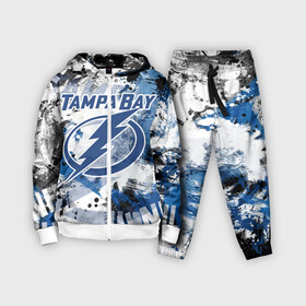 Детский костюм 3D с принтом Тампа Бэй Лайтнинг в Курске,  |  | hockey | lightning | nhl | tampa bay | tampa bay lightning | usa | лайтнинг | нхл | спорт | сша | тампа бэй | тампа бэй лайтнинг | хоккей | шайба