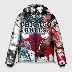 Мужская зимняя куртка 3D с принтом Чикаго Буллз в Курске, верх — 100% полиэстер; подкладка — 100% полиэстер; утеплитель — 100% полиэстер | длина ниже бедра, свободный силуэт Оверсайз. Есть воротник-стойка, отстегивающийся капюшон и ветрозащитная планка. 

Боковые карманы с листочкой на кнопках и внутренний карман на молнии. | Тематика изображения на принте: bulls | chicago | chicago bulls | nba | баскетбол | буллз | нба | чикаго | чикаго буллз