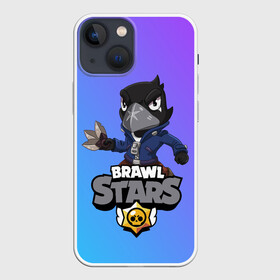 Чехол для iPhone 13 mini с принтом Crow (Brawl Stars) в Курске,  |  | brawl stars | crow | game | leon | бравл | бравл стар | бравл старс | ворон | ворона | детская | детям | игра | компьютерная игра | кров | леон | персонаж | развлечение