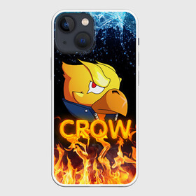 Чехол для iPhone 13 mini с принтом Crow (Brawl Stars) в Курске,  |  | brawl stars | crow | game | leon | бравл | бравл стар | бравл старс | ворон | ворона | детская | детям | игра | компьютерная игра | кров | леон | персонаж | развлечение