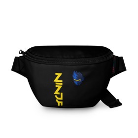 Поясная сумка 3D с принтом FORTNITE NINJA в Курске, 100% полиэстер | плотная ткань, ремень с регулируемой длиной, внутри несколько карманов для мелочей, основное отделение и карман с обратной стороны сумки застегиваются на молнию | fnchap2 | fortnite | fortnite 2 | fortnite x | marshmello | ninja | ninja hyper streamer | ninja streamer | streamer | tyler blevins | маршмелло | ниндзя | фортнайт | фортнайт 2 | фортнайт глава 2